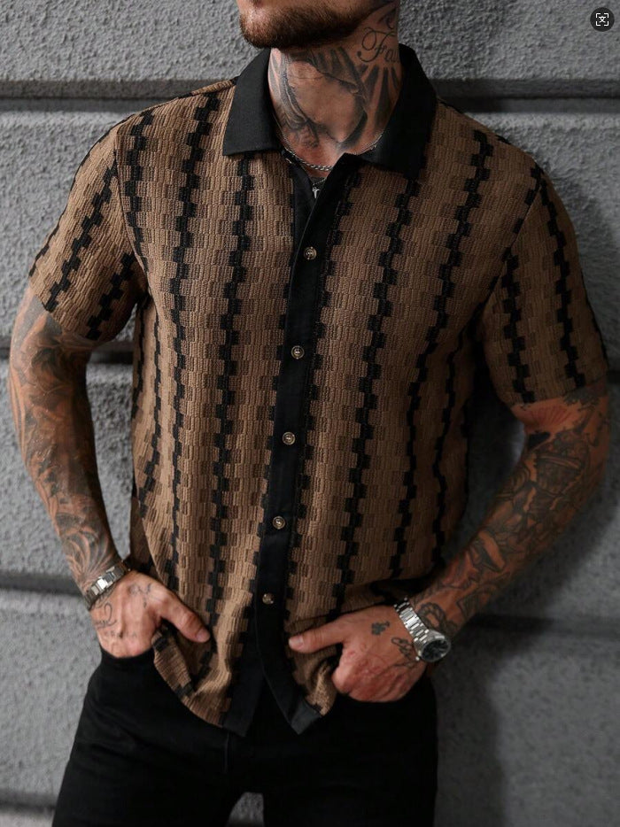 Urban Heritage Plaid Shirt | Relaxed Fit, Breathable Tech-Weave – Lightweight Summer Button-Down for Daily Wear