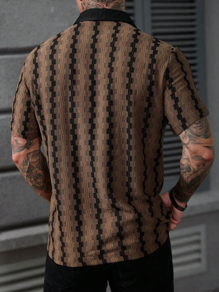 Urban Heritage Plaid Shirt | Relaxed Fit, Breathable Tech-Weave – Lightweight Summer Button-Down for Daily Wear