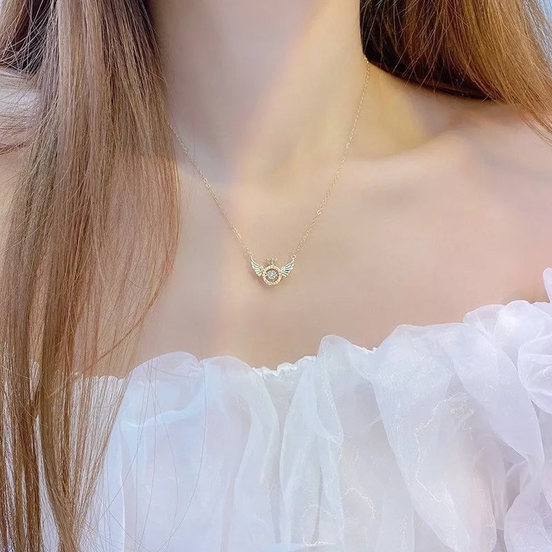 🔥Hot Sale 49% OFF🌹Angel Wings Wings Necklace