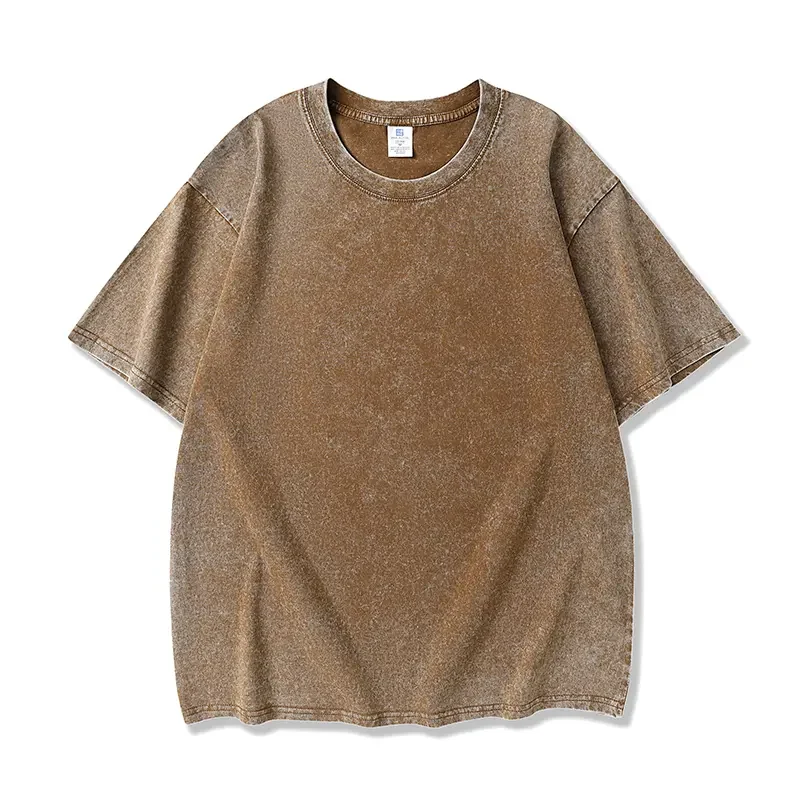 Men‘s Oversized Heavyweight T-Shirt – Acid Wash Vintage Style---Buy 4 Get Extra 40% Off & Free Shipping