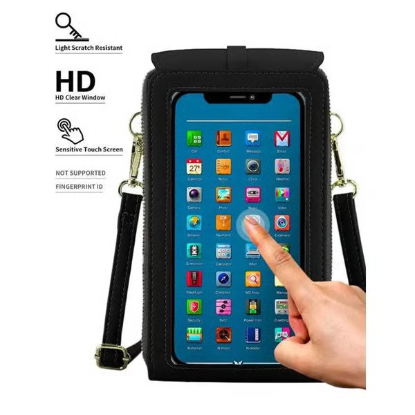 ⏰ Women's Touch Screen Messenger Bag  Smart Phone Charging, Anti-Theft & Water-Resistant ✨