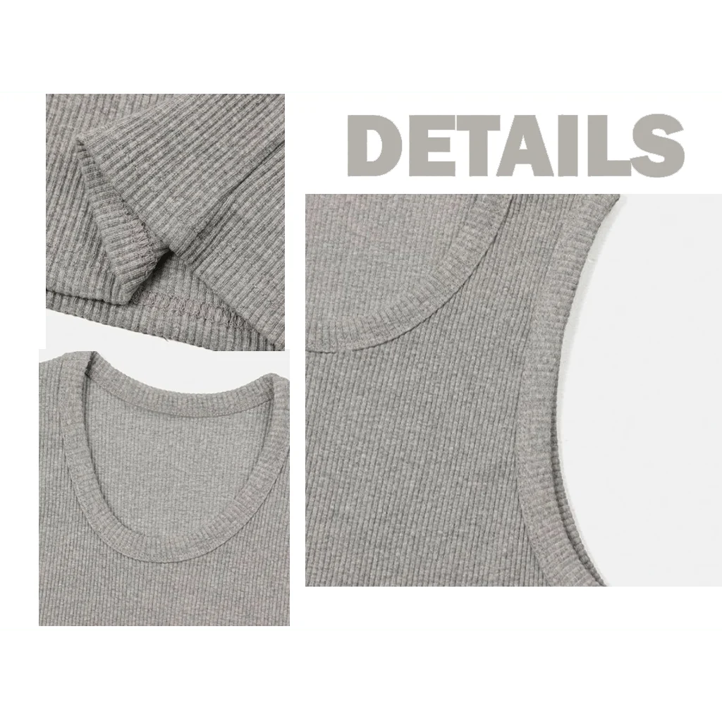 🔥Men's  Wide Strap Ribbed Tank Top---Enjoy 42% discount on the three‑pack with free delivery.