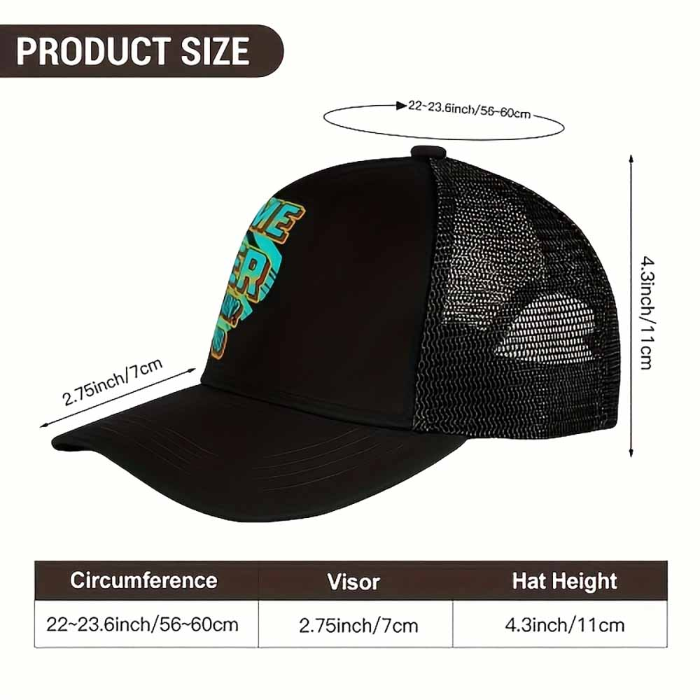 Funny Fashion Graphic Print Casual Baseball Hat | Adjustable Sun Cap for Men, Women & Teens – Perfect for Hiking, Running, Golf & Daily Wear