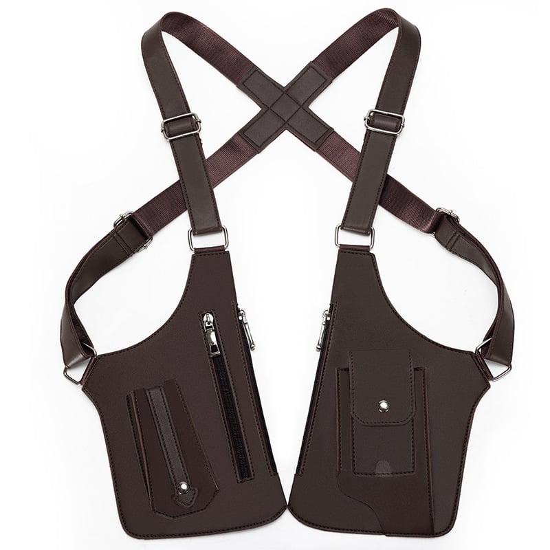 🎒Anti-theft Tactical Bag with Double Straps