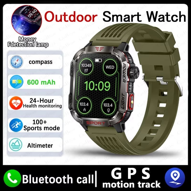 Military Outdoor Sports Smart Watch for Android & IOS
