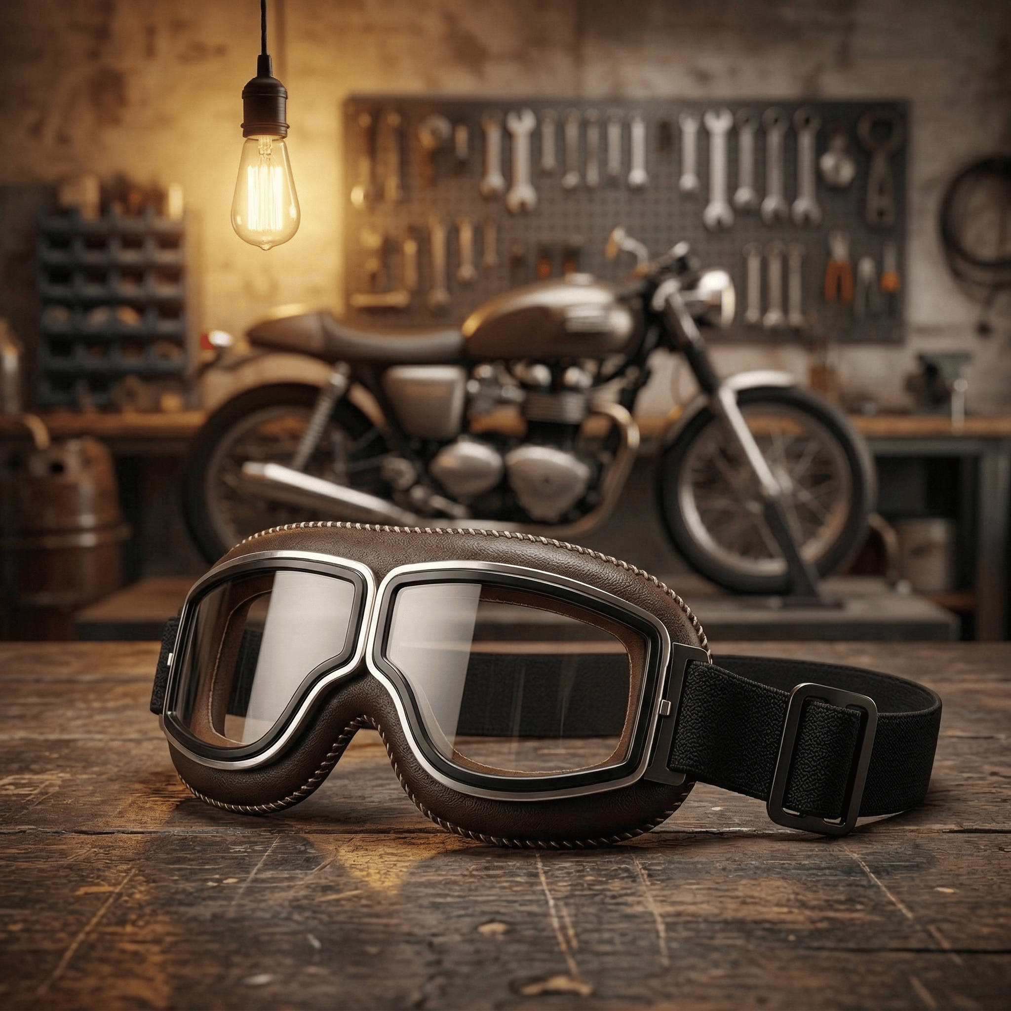 🔥Limited Time Sale 49% OFF - 🕶️ OTG Vintage Motorcycle Goggles (Fits Over Glasses)