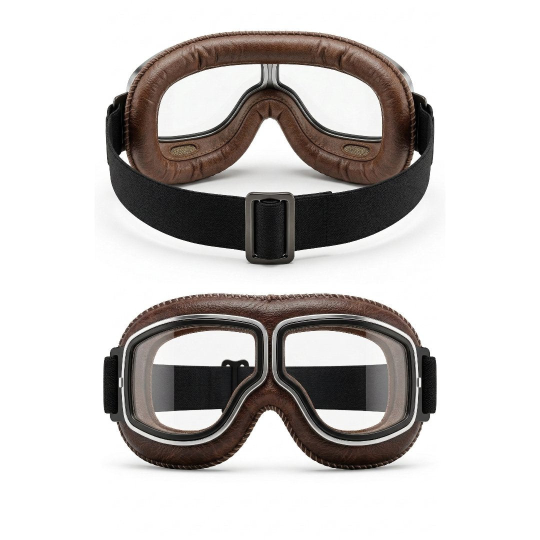 🔥Limited Time Sale 49% OFF - 🕶️ OTG Vintage Motorcycle Goggles (Fits Over Glasses)
