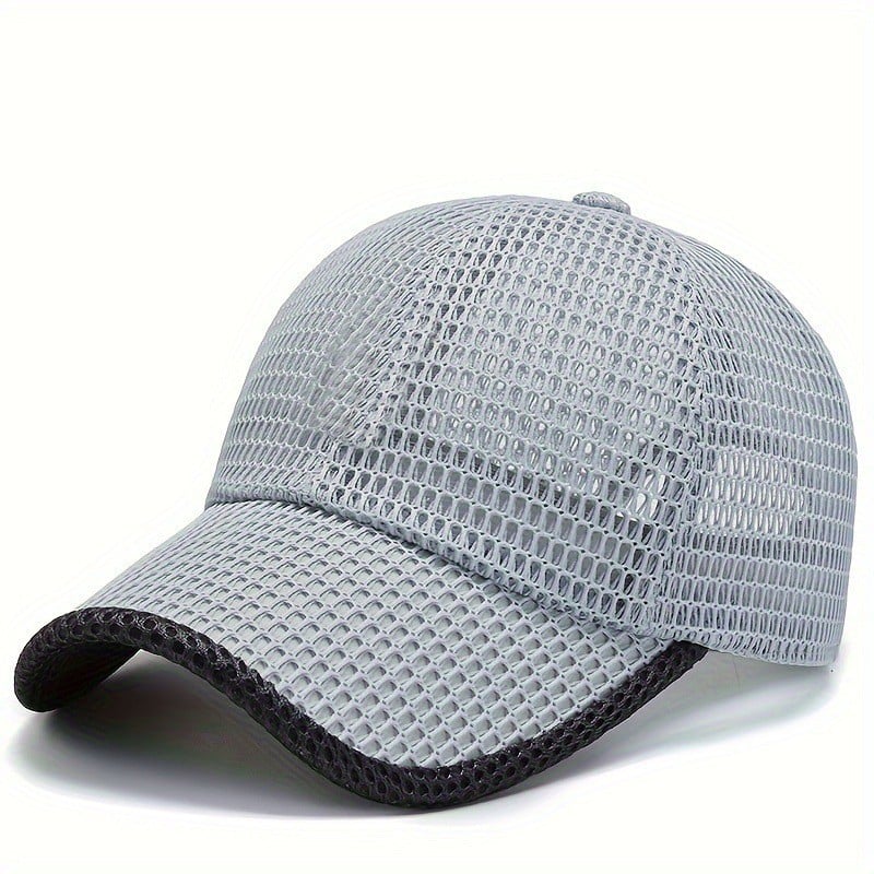 Ultralight Performance Mesh Cap | Quick-Dry Cooling Baseball Hat for Daily Motion