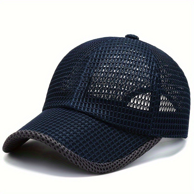 Ultralight Performance Mesh Cap | Quick-Dry Cooling Baseball Hat for Daily Motion