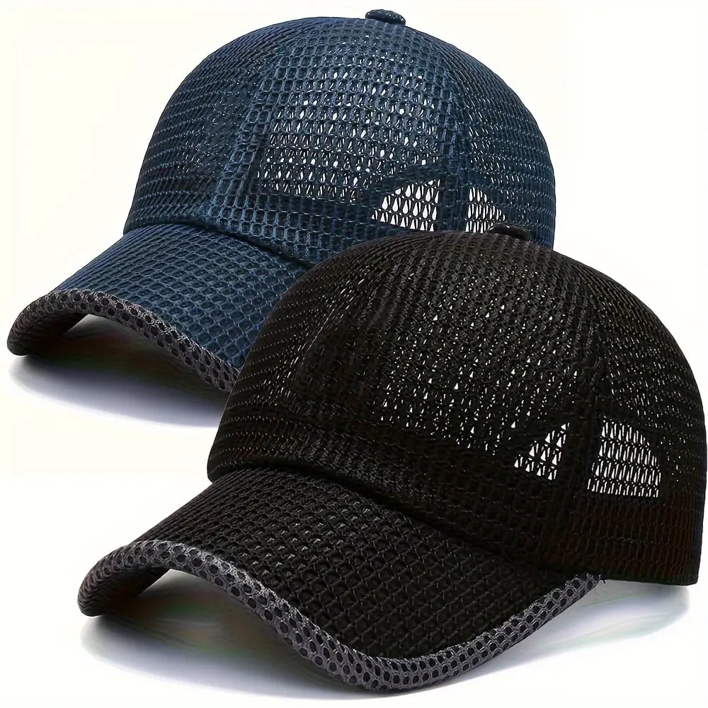 Ultralight Performance Mesh Cap | Quick-Dry Cooling Baseball Hat for Daily Motion