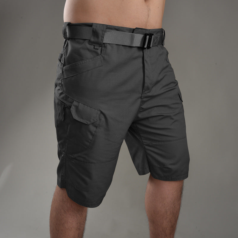 Men's Tactical Cargo Shorts, Solid Color, Multi-Pocket, Suitable for Outdoor Hiking, Summer Shorts Without Belt---BUY 2 GET 10% OFF & Free Shipping