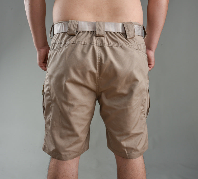 Men's Tactical Cargo Shorts, Solid Color, Multi-Pocket, Suitable for Outdoor Hiking, Summer Shorts Without Belt---BUY 2 GET 10% OFF & Free Shipping