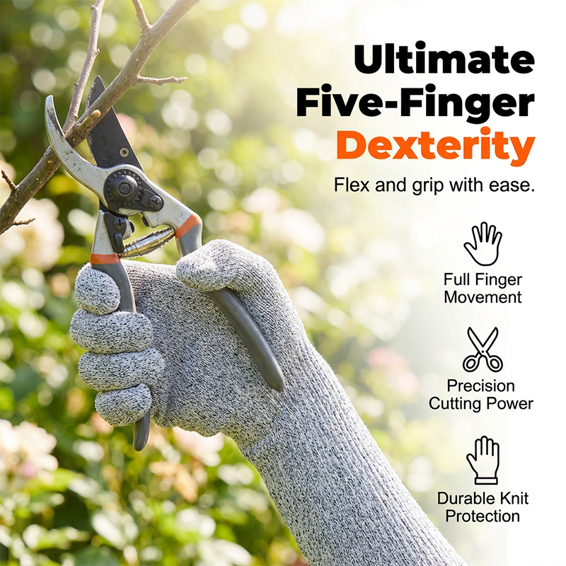 ✋ Level 5 Cut Resistant Safety Gloves – Puncture Proof, Breathable, Touchscreen Compatible. Great for Gardening, Glass Handling & Carpentry 🪴🔧✨Buy 2 Save 10% Off & Buy 3 Save 15% Offo& Buy 4 Save 20% Offo