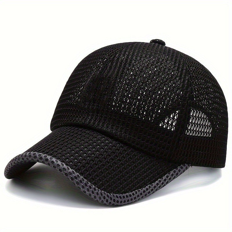 Ultralight Performance Mesh Cap | Quick-Dry Cooling Baseball Hat for Daily Motion