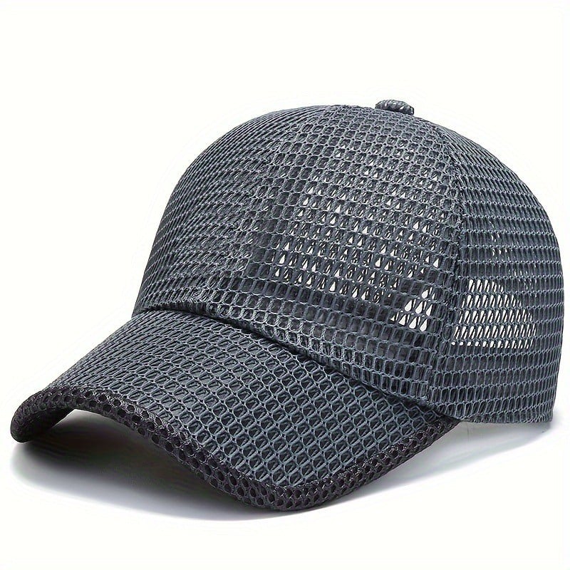 Ultralight Performance Mesh Cap | Quick-Dry Cooling Baseball Hat for Daily Motion