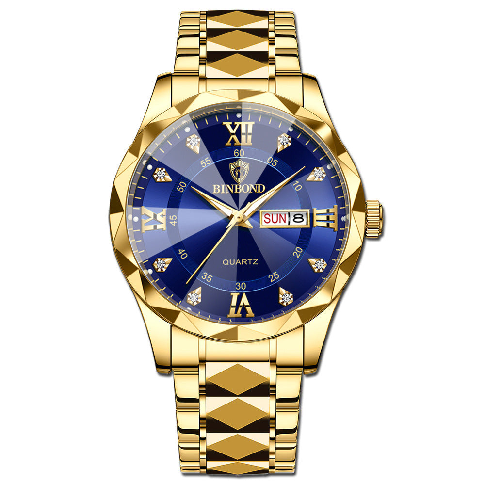 Men‘s Business Fashion Rhinestone Analog Quartz Watch---Buy 2 Get Extra 15% Off & Free Shipping