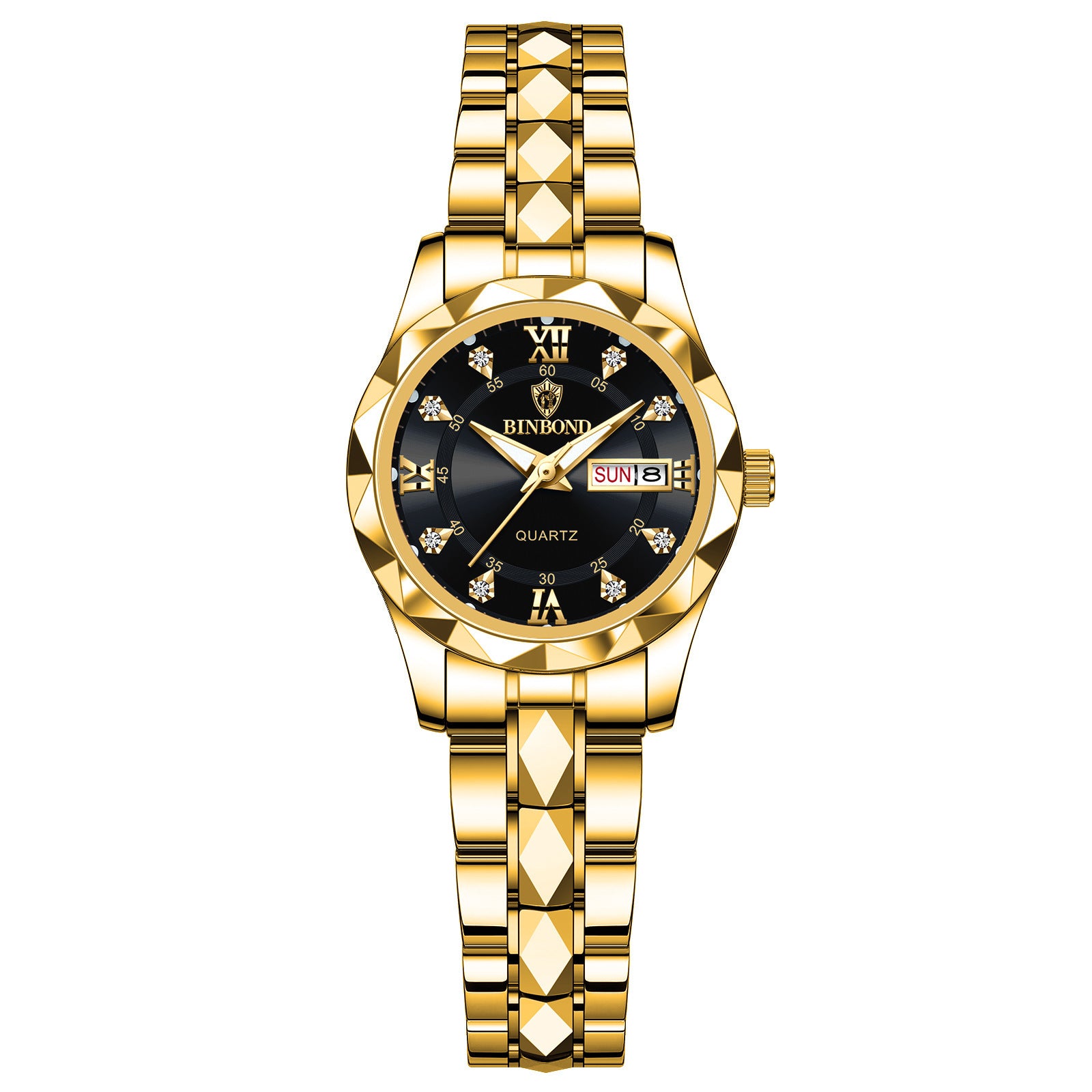 Men‘s Business Fashion Rhinestone Analog Quartz Watch---Buy 2 Get Extra 15% Off & Free Shipping