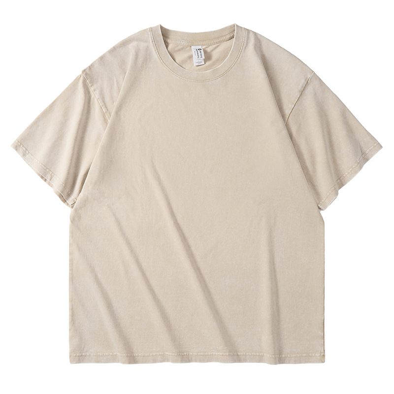 Men‘s Oversized Heavyweight T-Shirt – Acid Wash Vintage Style---Buy 4 Get Extra 40% Off & Free Shipping