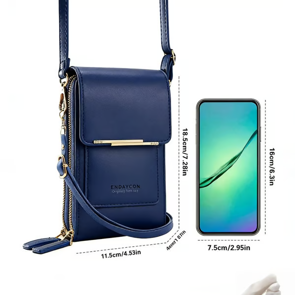 ⏰ Women's Touch Screen Messenger Bag  Smart Phone Charging, Anti-Theft & Water-Resistant ✨