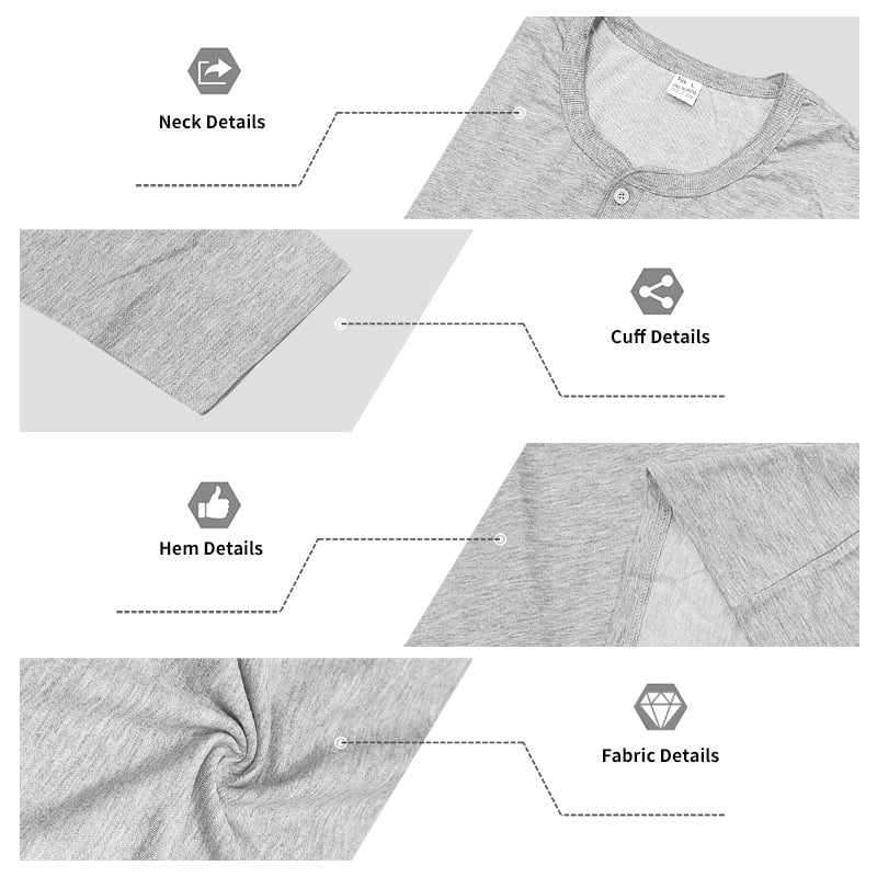 🔥LAST DAY 50% OFF---3-Season Waffle Henley | Stretchy, Breathable & Lightweight – The Perfect Spring-to-Summer Layer