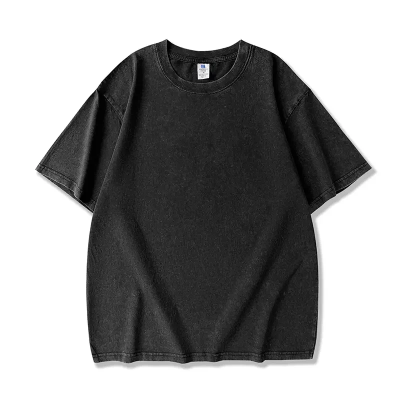 Men‘s Oversized Heavyweight T-Shirt – Acid Wash Vintage Style---Buy 4 Get Extra 40% Off & Free Shipping