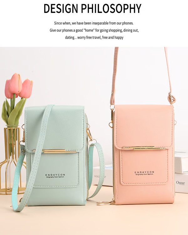 ⏰ Women's Touch Screen Messenger Bag  Smart Phone Charging, Anti-Theft & Water-Resistant ✨