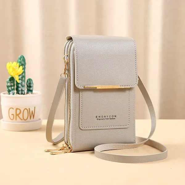 ⏰ Women's Touch Screen Messenger Bag  Smart Phone Charging, Anti-Theft & Water-Resistant ✨
